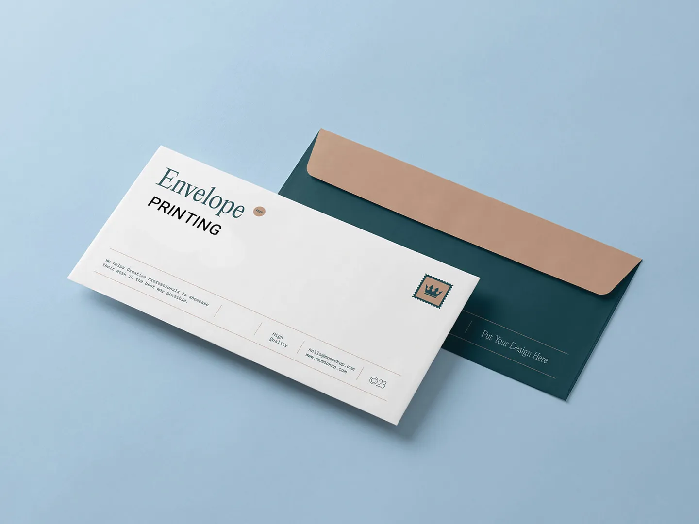 Custom printed envelopes