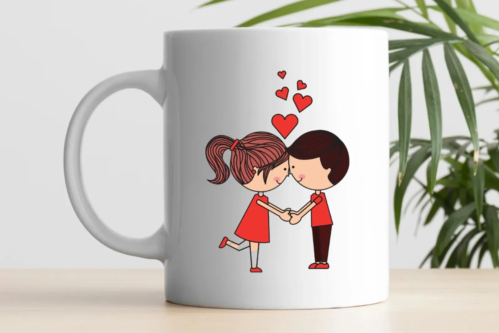 Custom mug printing services in Maldives — UV and heat press
