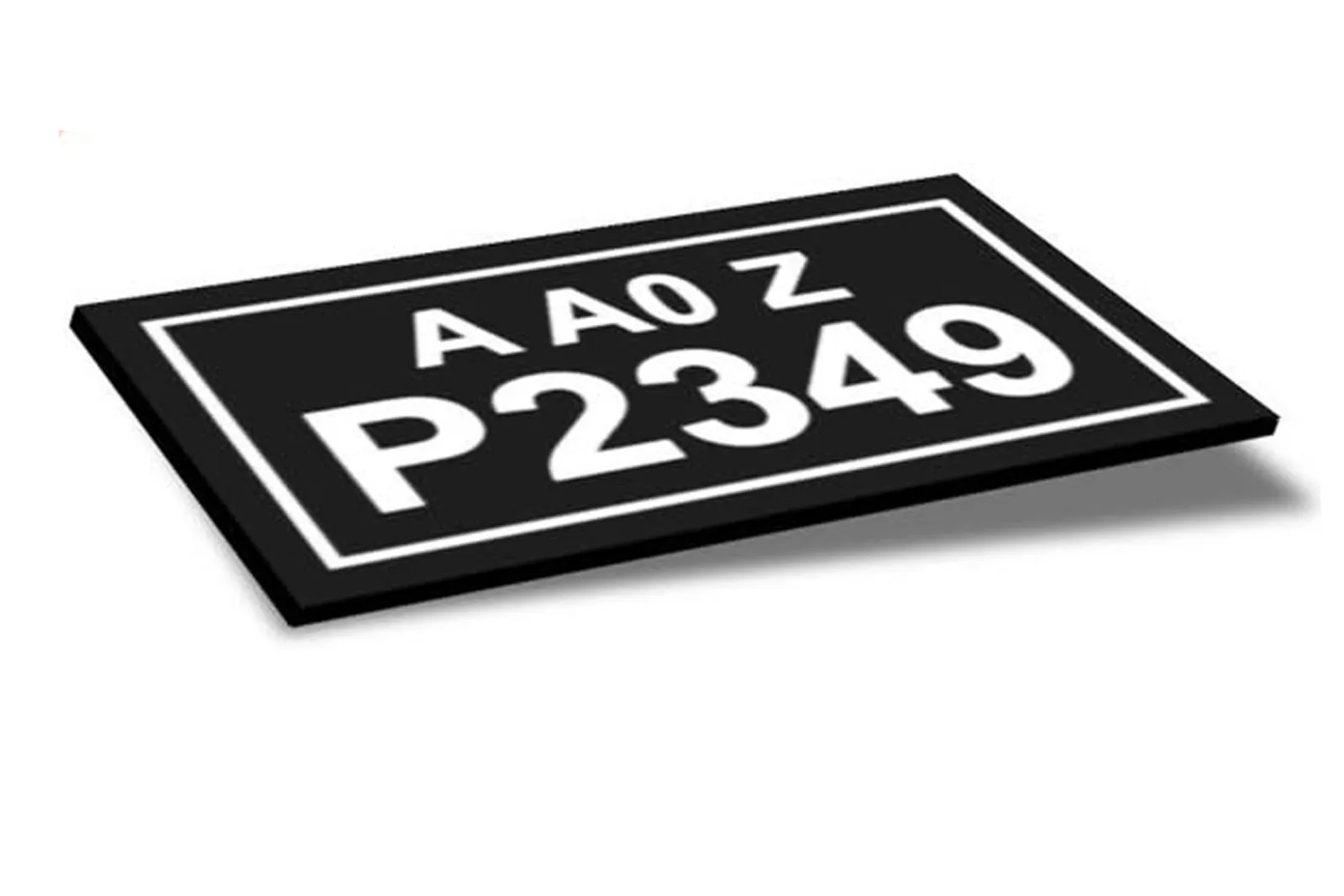 Custom vehicle number plate printing on aluminum and acrylic for all vehicle types
